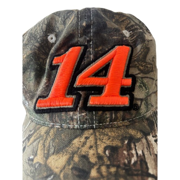 NASCAR Tony Stewart No 14 Racing baseball cap Camouflage Embroidered‎ adjustable - Picture 2 of 10